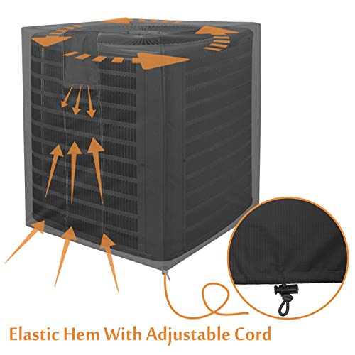 Foozet Central Air Conditioner Covers for Outside Units 32"L x 32"W x 36"H - Image 4