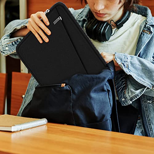 AREYLO 15.6 inch Laptop Sleeve, Durable Computer Carrying Bag Protective Case Briefcase Handbag with Front Pocket, Slim Cover for 15-16 Inch HP, Dell, Lenovo, Asus, Notebook, Black - Image 5