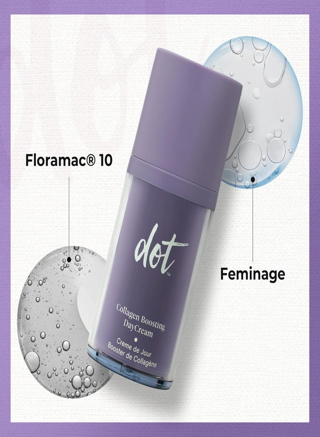 dot Collagen Boosting Day Cream - Moisturizing & Hydrating Cream with Feminage- Reduce Wrinkles & Fine Lines - Menopause Skincare - For All Skin Types - Vegan - Sulfate free - Travel Size - 1.7 oz - Image 2