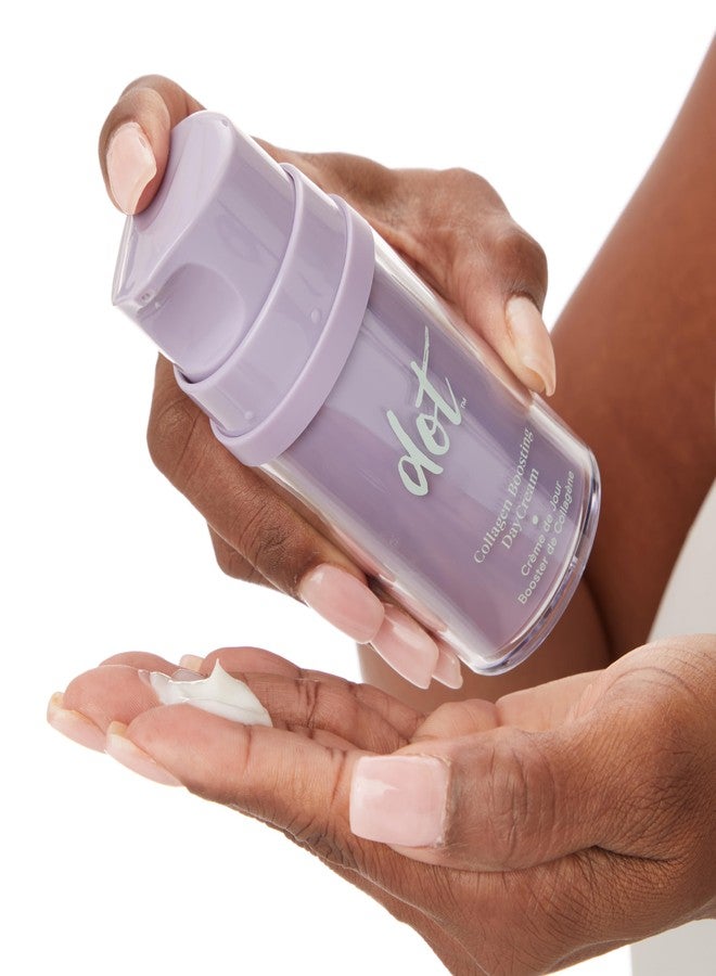 dot Collagen Boosting Day Cream - Moisturizing & Hydrating Cream with Feminage- Reduce Wrinkles & Fine Lines - Menopause Skincare - For All Skin Types - Vegan - Sulfate free - Travel Size - 1.7 oz - Image 4