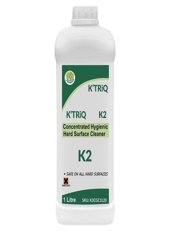 K'TRiQ K2 StreakFree Hygienic Hard Surface Concentrate Cleaner, 1000 millilitre (k2-1L) - Image 1
