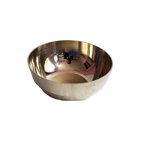 Salvus APP SOLUTIONS Elegant Brass Gold Serving Bowl - Timeless Dining Sophistication (3.5x2 Inch) - Image 1