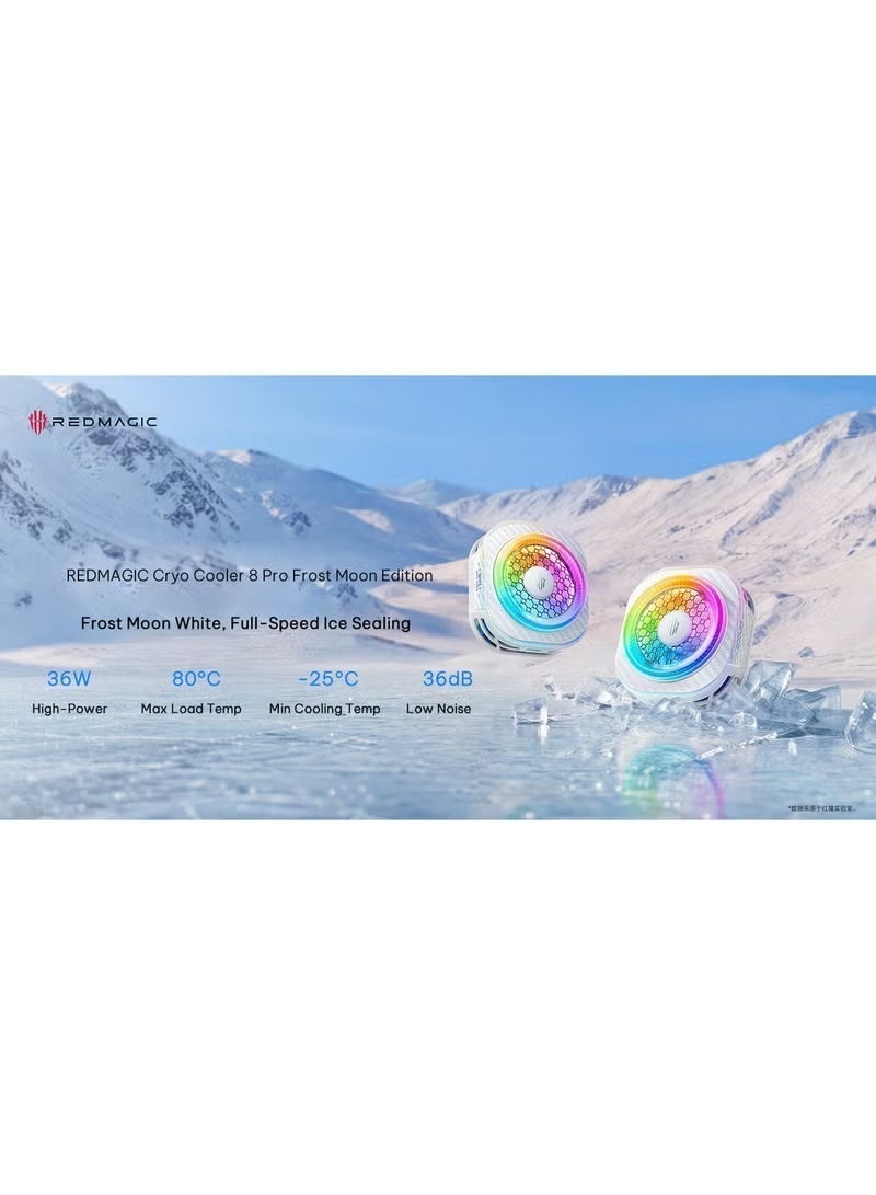 ريد ماجيك REDMAGIC VC Cooler 8 Pro White - Image 5