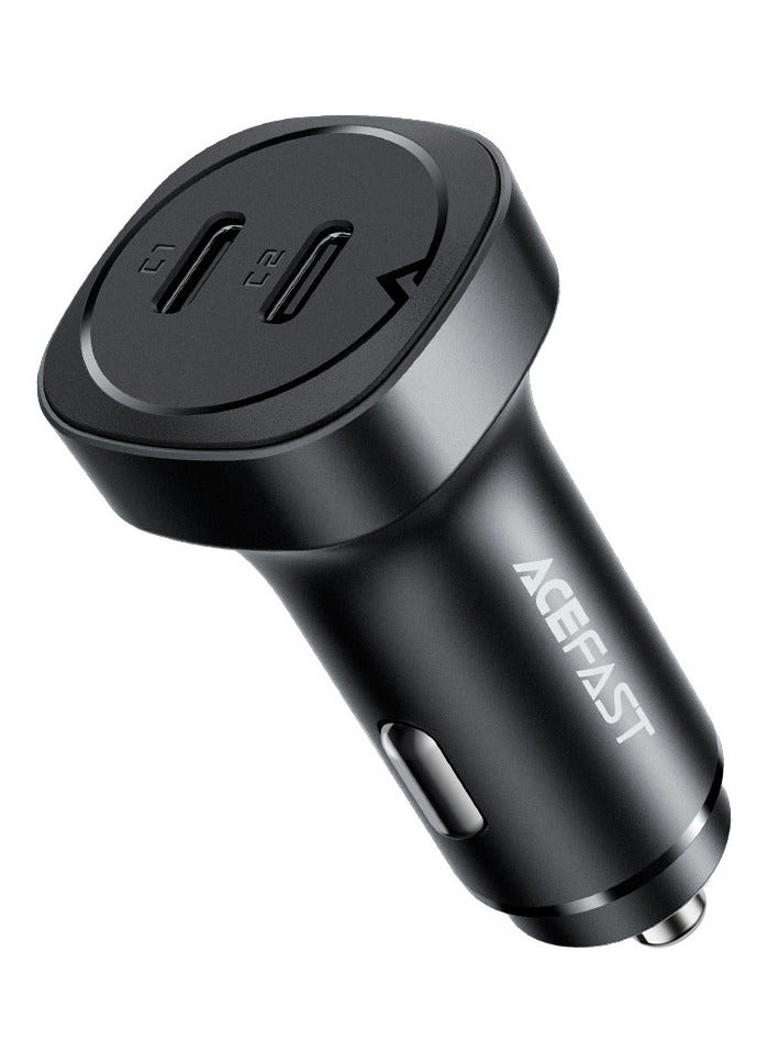 أسيفاست شاحن سيارة سريع الشحن B2 72 واط (2xUSB-C) - Image 1