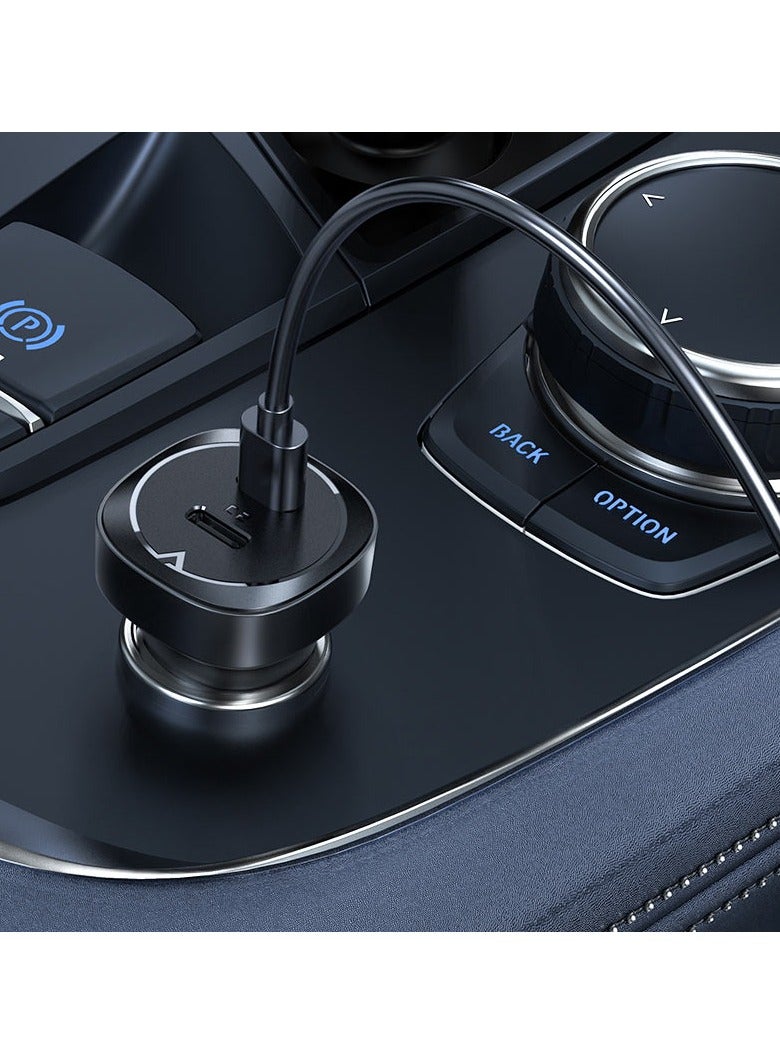 أسيفاست شاحن سيارة سريع الشحن B2 72 واط (2xUSB-C) - Image 5