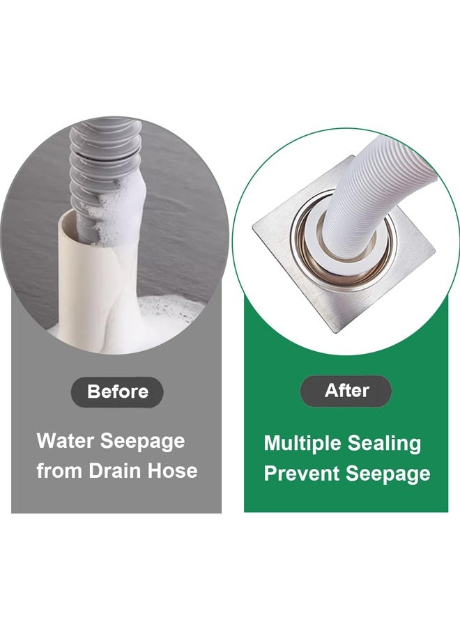 5 Pieces Universal Silicone Drain Plug Odor Free Durable Easy Install for Kitchen  Bathroom and Laundry Sewer Anti odor Sealing Plug Silicone Pipe Seal Plug Washing Machine Drain Pipe - Image 4