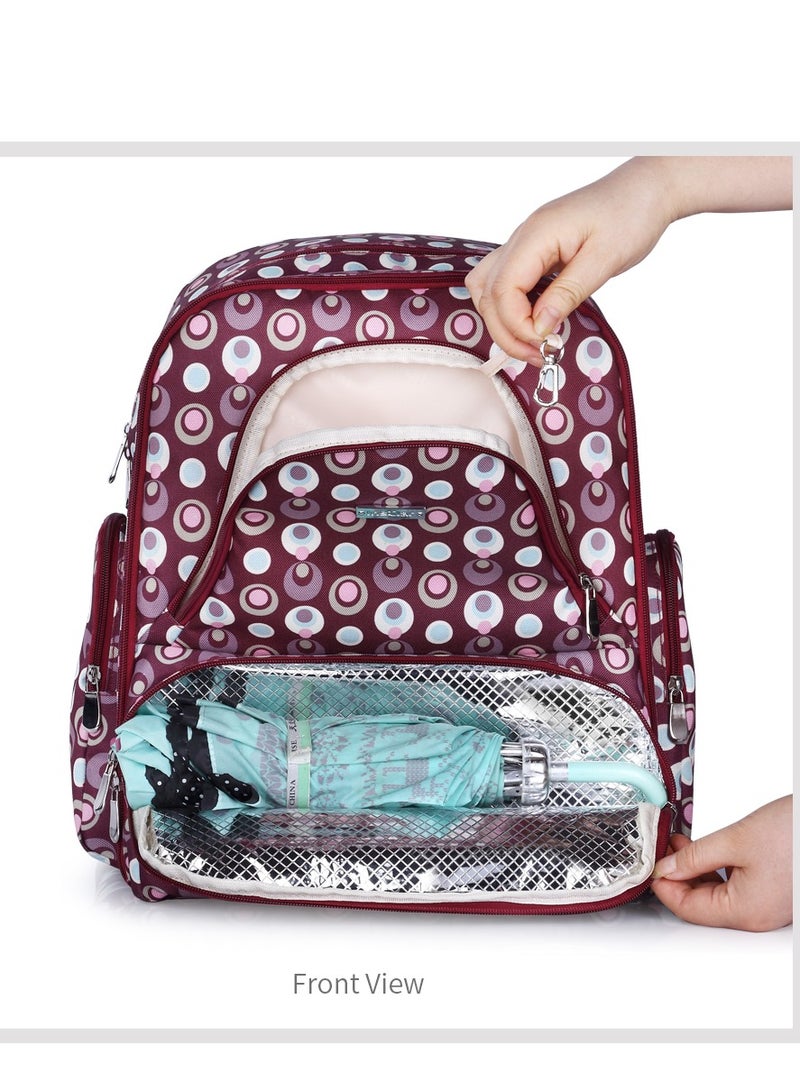 انسولار حفاضات الطفل حقيبة مصنوعة من مواد ذات جودة عالية وقابلة للتعديل الأشرطة . - Image 3