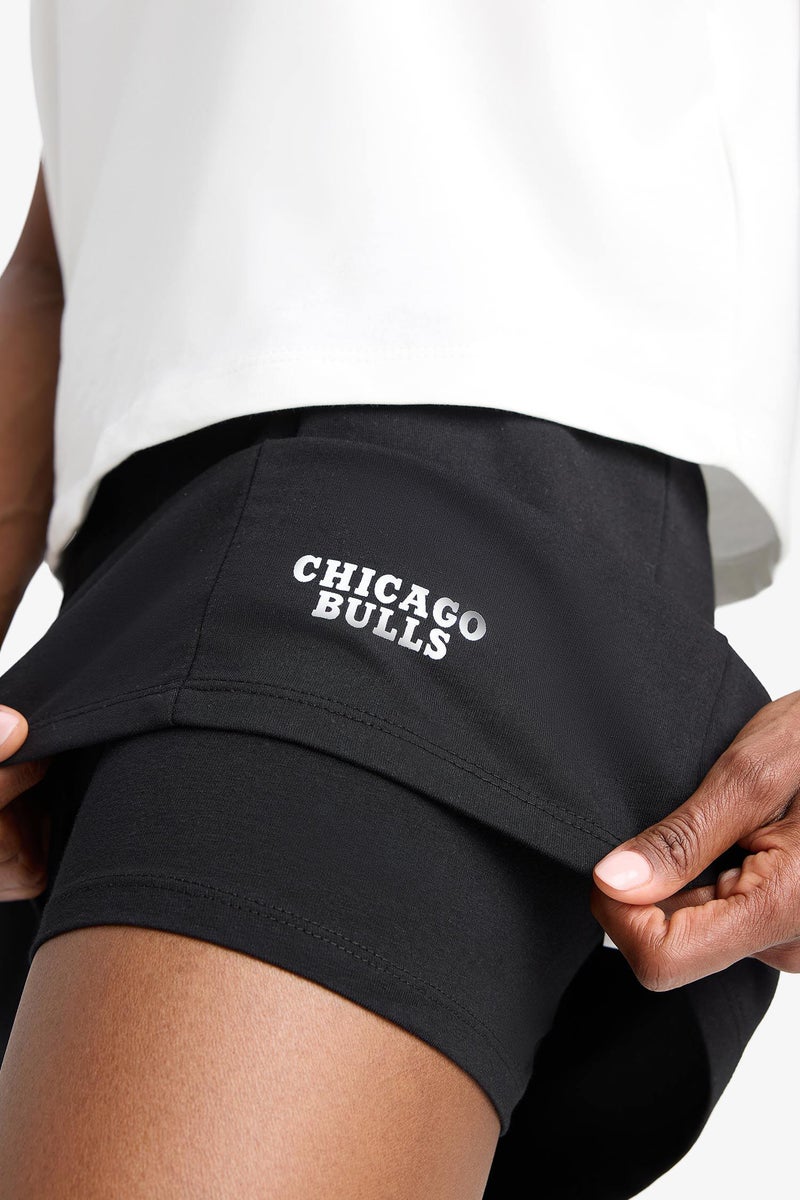 Woman Chicago Bulls Licensed Skirt