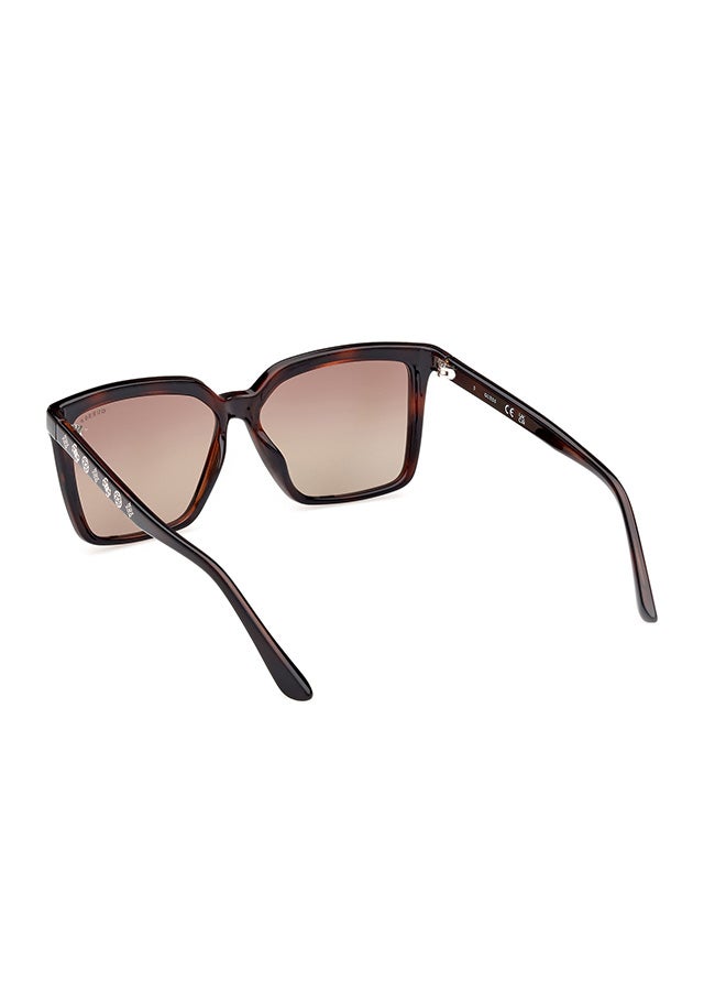 GUESS Women's Polarized Square Sunglasses - GU0009952H55 - Lens Size: 55 Mm - Image 3