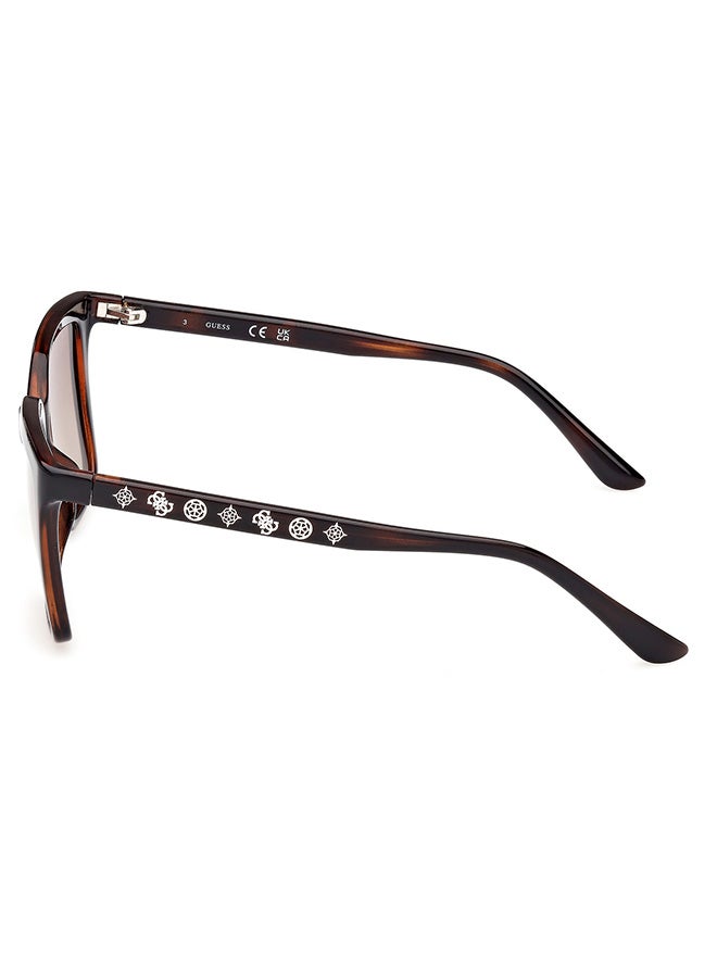 GUESS Women's Polarized Square Sunglasses - GU0009952H55 - Lens Size: 55 Mm - Image 2