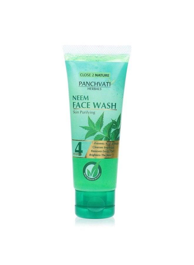 Panchvati Herbals Neem Face Wash For Soft And Healthy Skin 60 Ml Pack Of 2 120 Ml  - Image 2