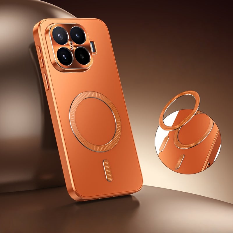 Premium Micro-Matte Magnetic Case for Xiaomi 17T/17T Pro - Alloy Lens Protection, Soft Edge, Shockproof - Image 1