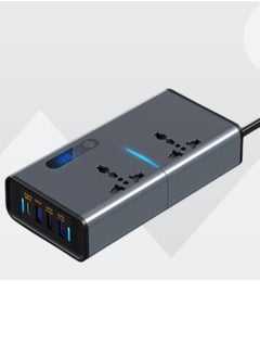 ELTRAZONE 200W DC/AC Inverter with USB & Type-C Ports: Power Up on the Go  - Image 1