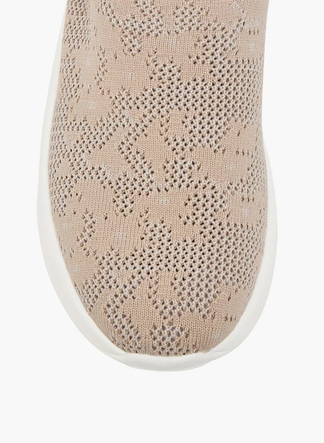 Le Confort Women's Textured FlyknSlip-On Shoes