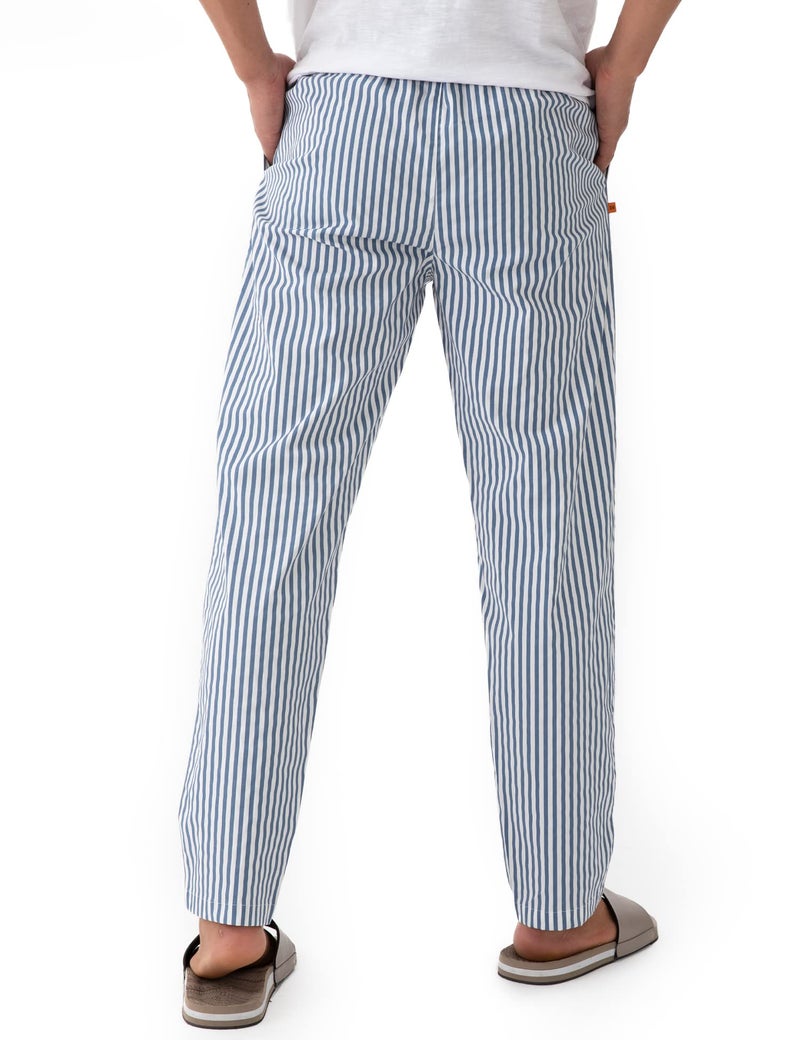 DAMENSCH The Stretch Pyjama Pants - Siesta Stripes, Medium - Image 3