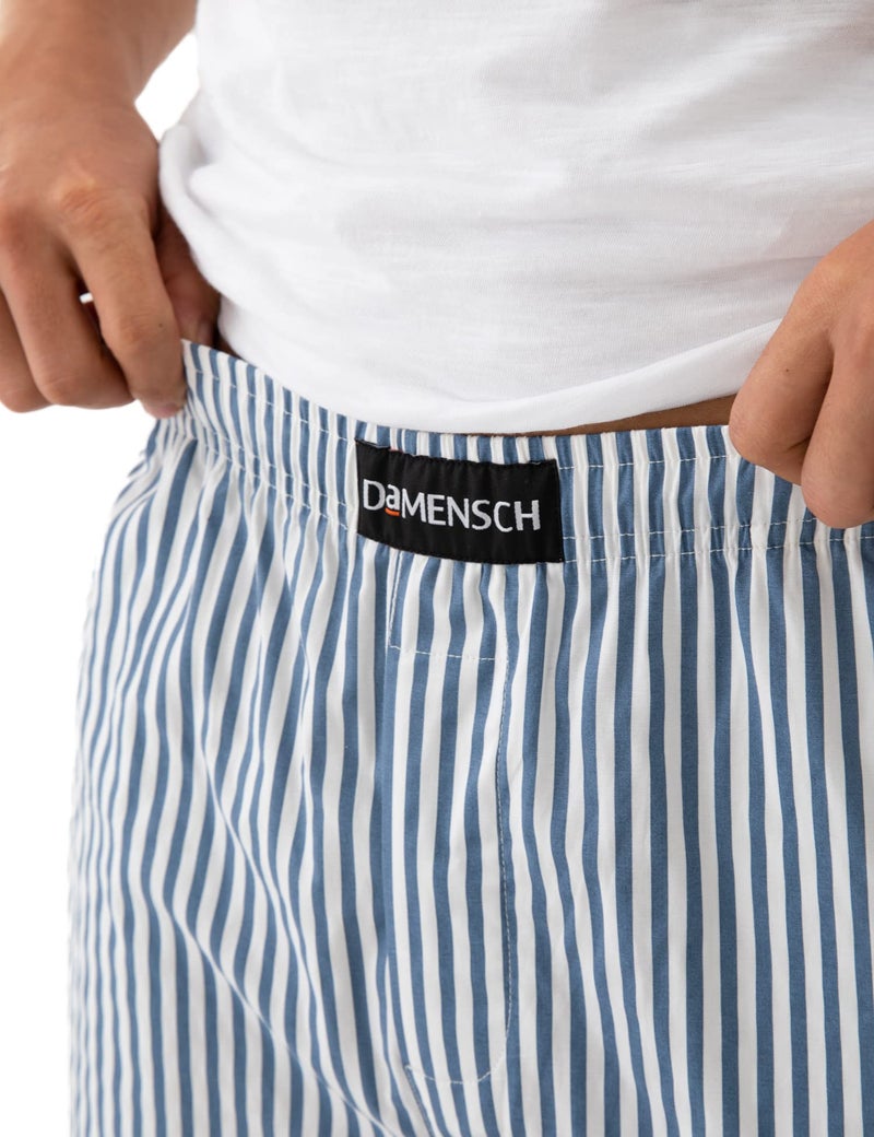 DAMENSCH The Stretch Pyjama Pants - Siesta Stripes, Medium - Image 5