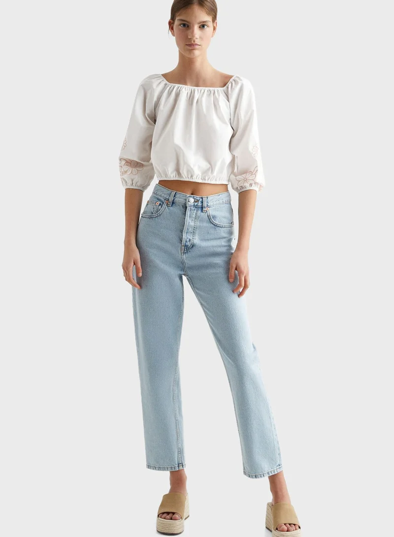 MANGO Youth Printed Top