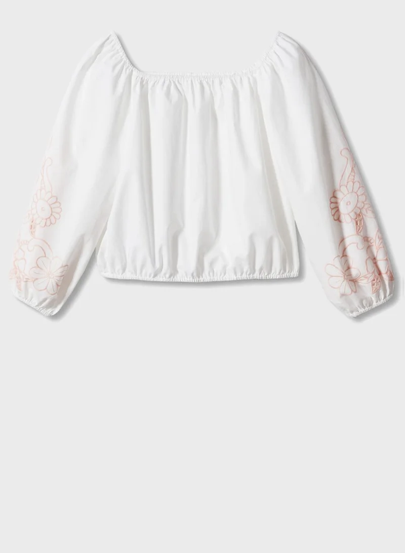 MANGO Youth Printed Top