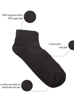 future socks short black size 36-40 cotton