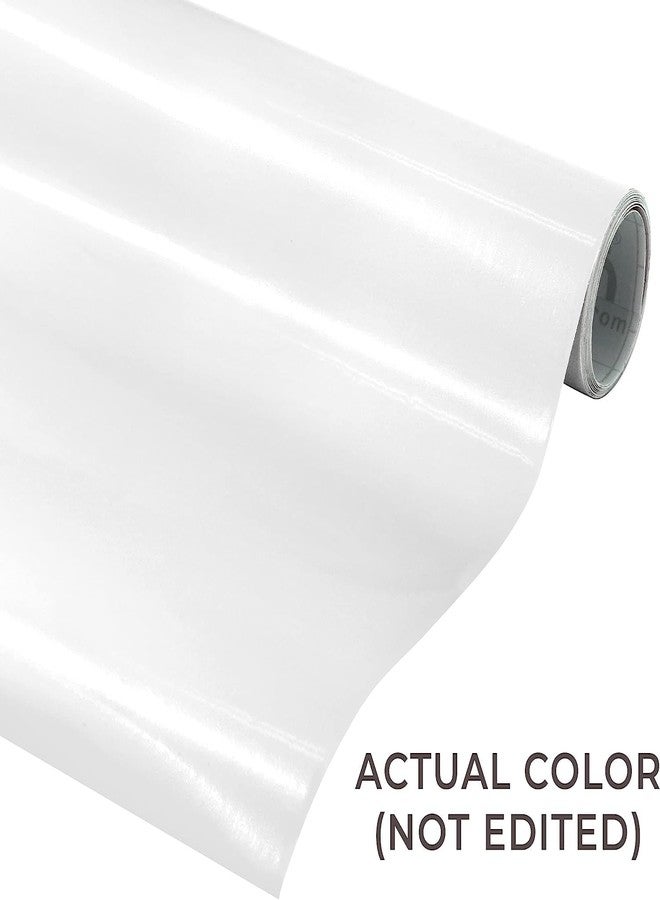 في فيفيد فينيل لاصق دائم أبيض لامع من VViViD DECO65 لأجهزة Cricut و Silhouette و Cameo (24 بوصة × 30 قدمًا) - Image 2