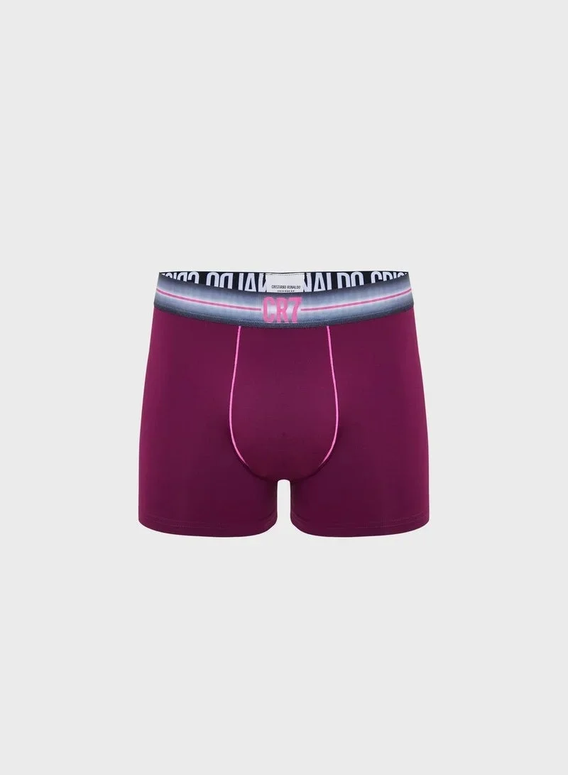 CR7  CR7 Fashion Trunk for Men – 2-Pack Microfiber Stretch Underwear | Lightweight, Breathable, Premium Comfort for Men | Best Price UAE