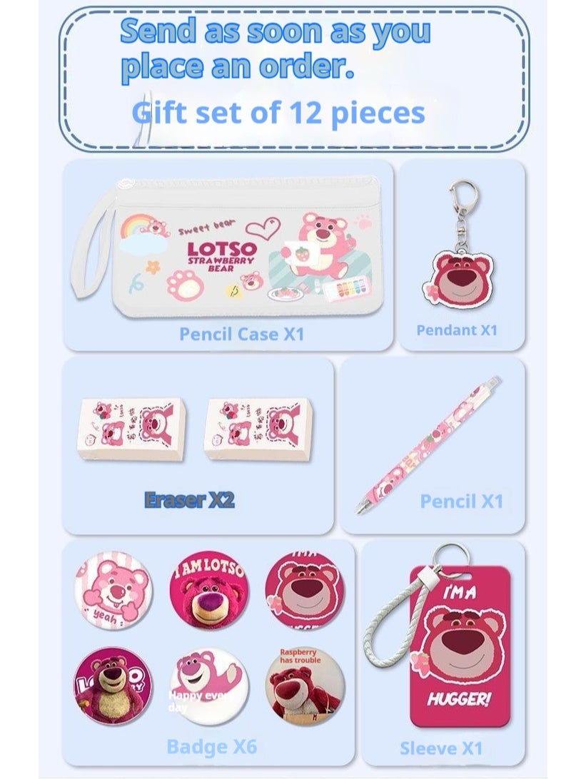 general 13-Piece Cartoon Lotso Backpack Set - Image 2