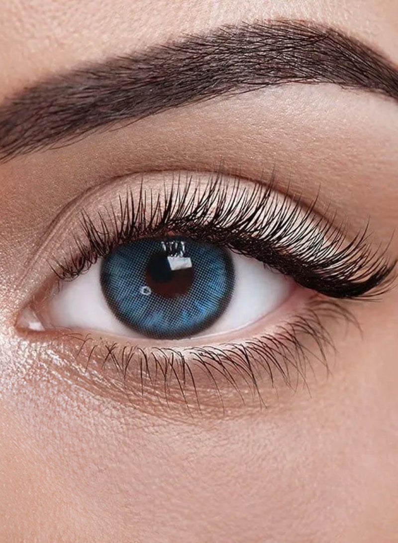 يونيبلينغ عدسات لاصقة ملونة سنوية داون الأزرق - Image 5