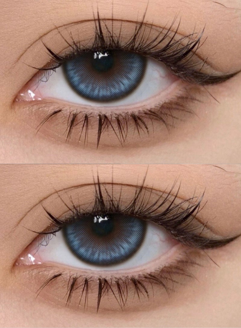 يونيبلينغ عدسات لاصقة ملونة سنوية داون الأزرق - Image 2