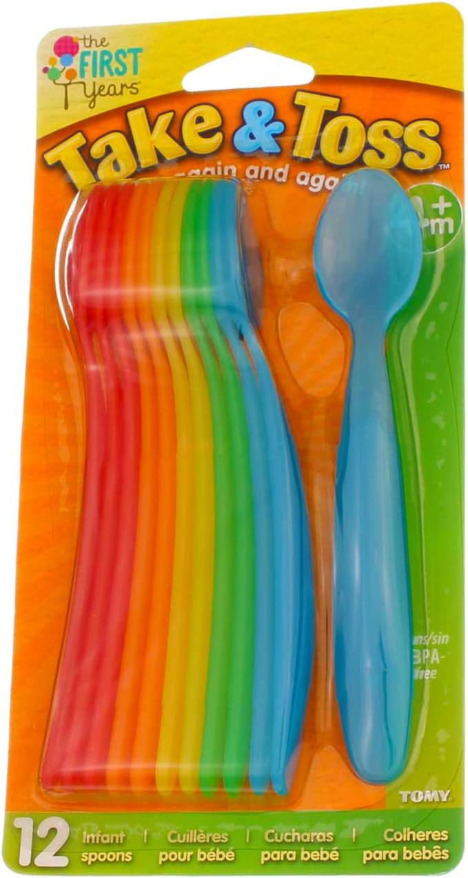 the FIRST years First Years Take  Toss Infant Spoons 12ct - Image 1
