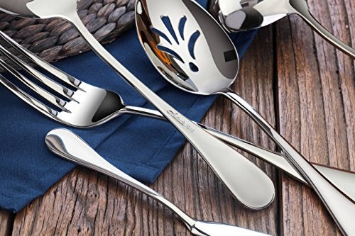 Artaste 56433 Rain 18/10 Stainless Steel 7-Piece Hostess Set - Image 4