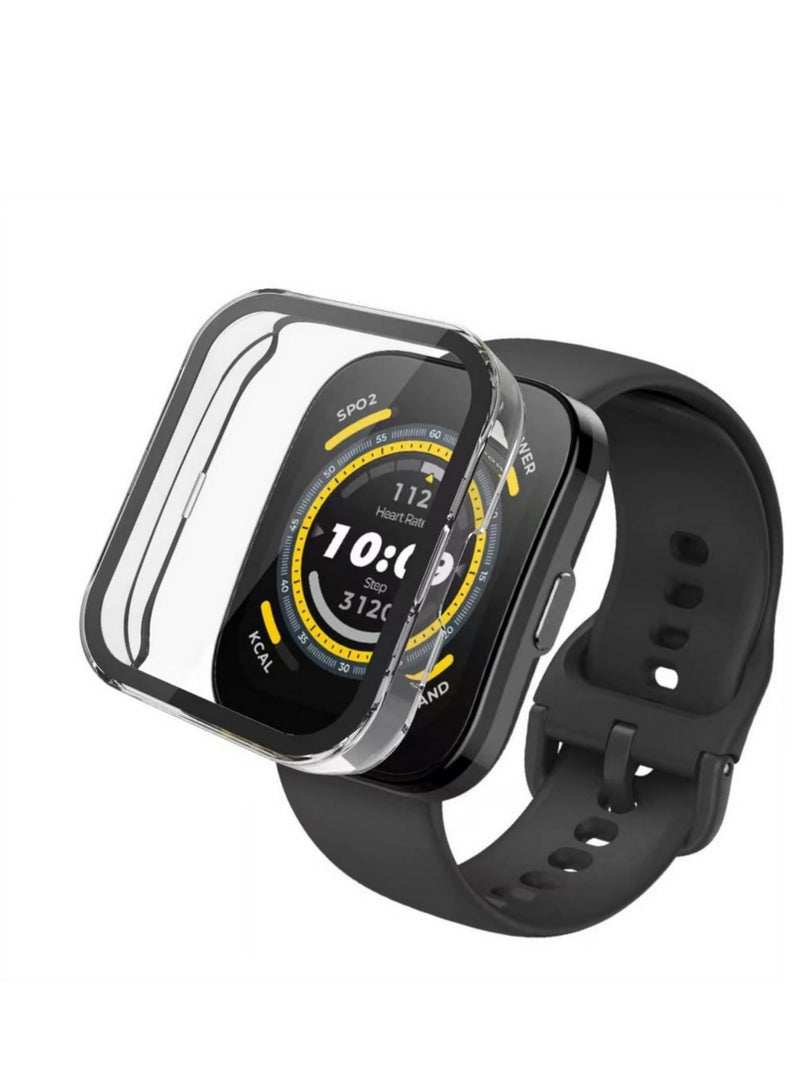 مناسبة ل Amazfit Bip 5 الذكية ووتش حالة الثابت الشاشة الزجاج فيلم حماية الإطار - Image 1