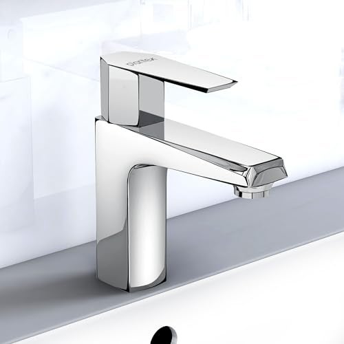 Plantex Pillar Tap for Wash Basin with Teflon Tape/Tap for Wash Basin/Water Tap-Chrome (Celesiya-1243) - Image 1