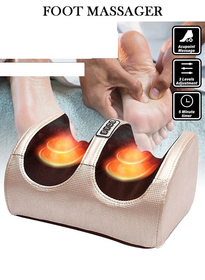 Electric Foot Body Massager Shiatsu Kneading Rolling Vibration Machine - Image 2