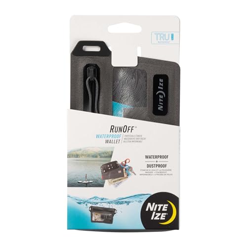 Nite Ize Runoff Waterproof Wallet - Dry Pouch for Tough Trusted Protection - Waterproof Wallet for Beach Trips & Outdoor Activities - Tested Dustproof and Waterproof to IP67 - Image 1