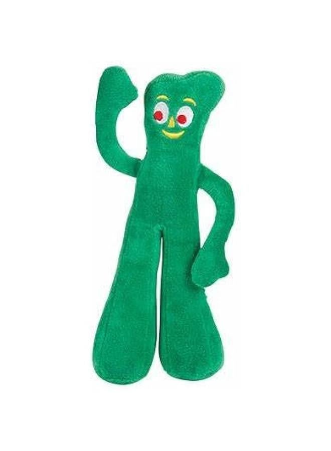 Gumby Dog Plush Toy - Squeaky Toy for All Dogs - Extra Soft Plush w/ Flexible Legs & Arms - Stuffed Animal for Cuddling & Playing - Cute Dog Pet Toy (9, Green)  - Image 5