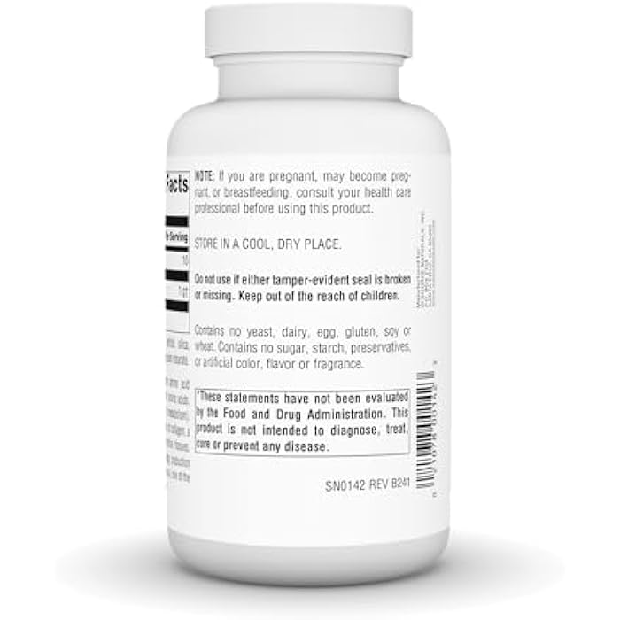 Source Naturals L-Lysine Free Form, 1,000 mg - Amino Acid Supplement Supports Energy Formation & Collagen* - 100 Tablets - Image 4