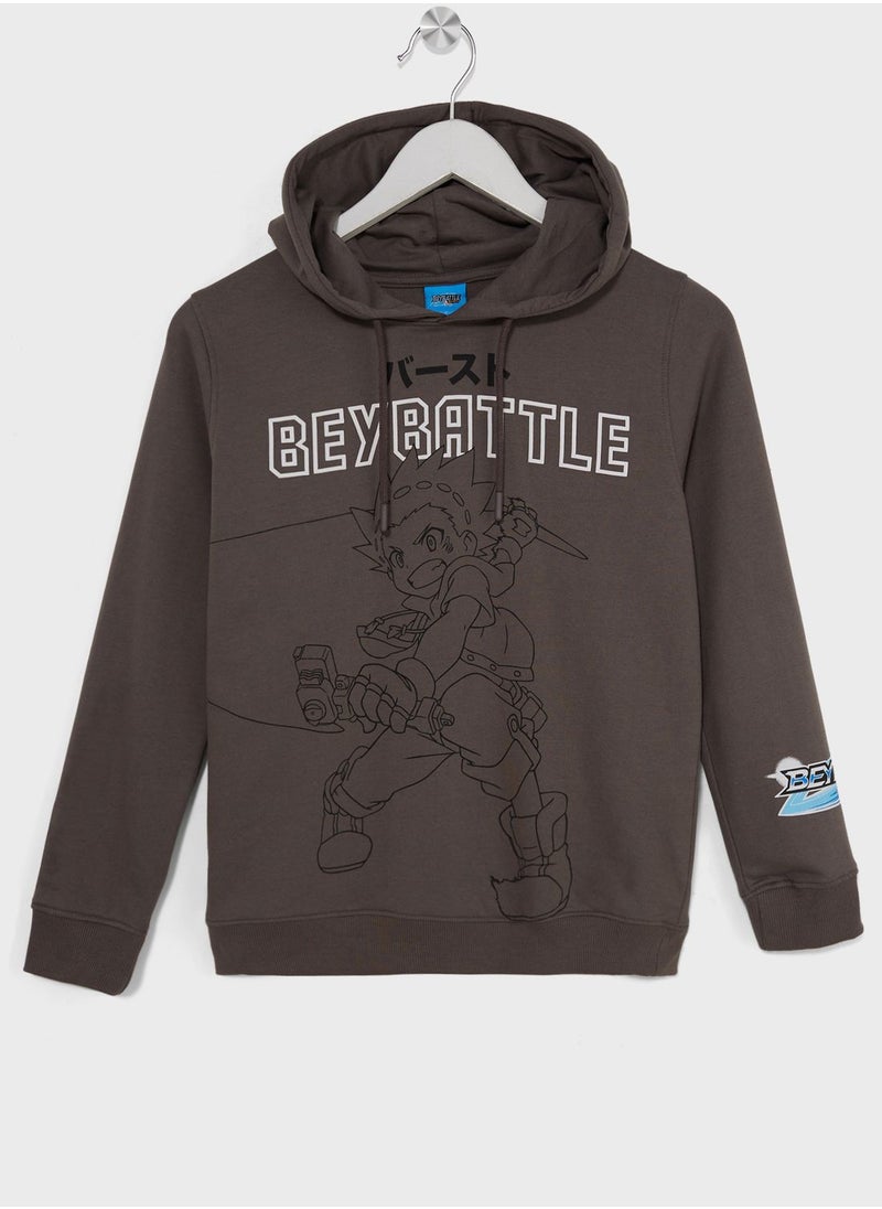 CN Dragon Ball - Boys Dragon Ball Printed Hoodie And Jogger Set - Image 1
