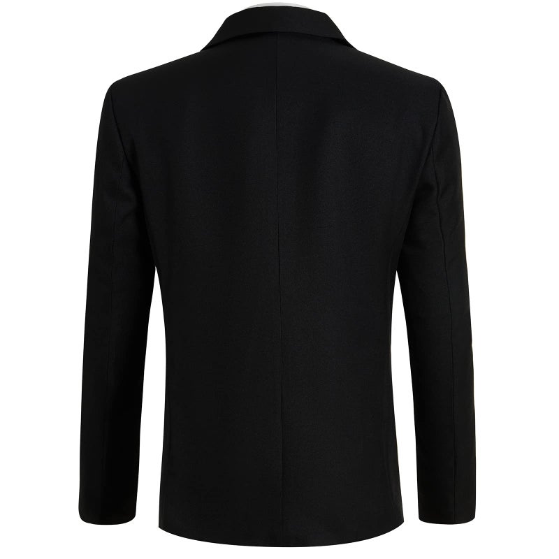 Catheive Mens Suits Slim Fit 2 Piece Floral Tuxedo Suits Blazer Pants with Bow Tie for Wedding Prom - Image 4