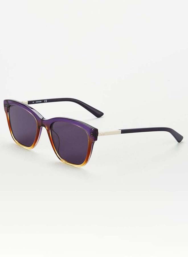 CALVIN KLEIN Women Full Rimmed Square Frame Sunglasses - Lens Size: 55 mm - Image 2