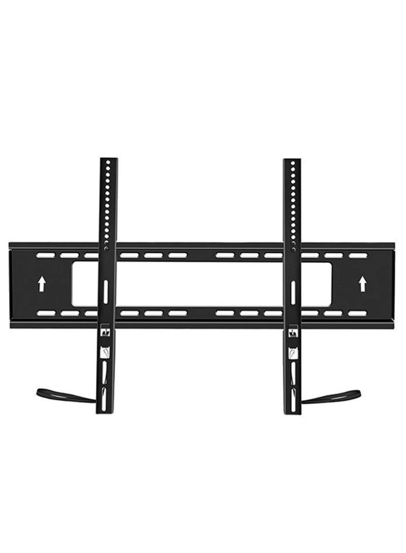 هامود حامل حائط ثابت HMD-959 للتلفزيون عالي التحمل لشاشات LED وLCD وOLED مقاس 55-120 بوصة، أقصى دقة VESA 900x600، سعة تحميل 150 كجم، إطار فولاذي فائق القوة، تصميم منخفض الارتفاع (أسود) - Image 1