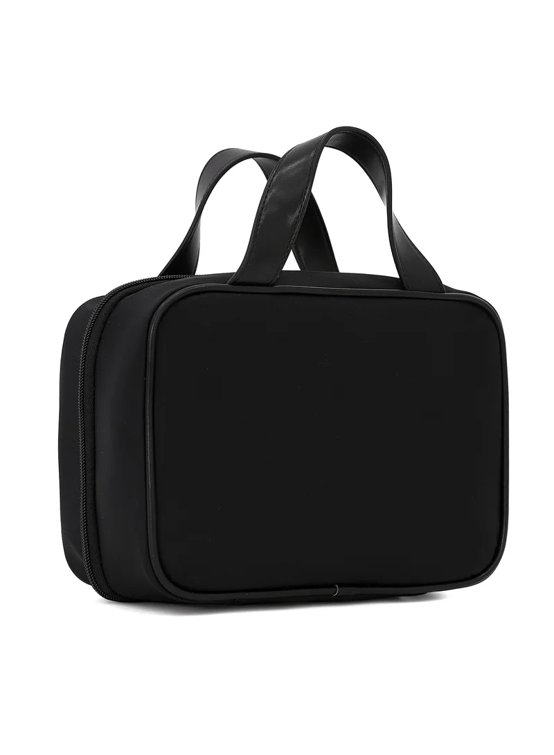 GUESS Guess Travel Toiletry Bag with Top Handle – Lightweight Zippered Organizer Pouch
