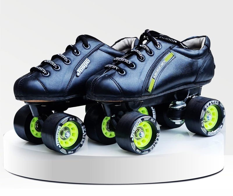 jaspo Kids Torque Pro Outdoor Wheel Shoe Skate Combo(Shoe Skates+ Helmet+Knee+Elbow+Wrist+Bag) (Size-1 Uk (Age 7-8 Yrs), Torque Pro), Multicolor - Image 2