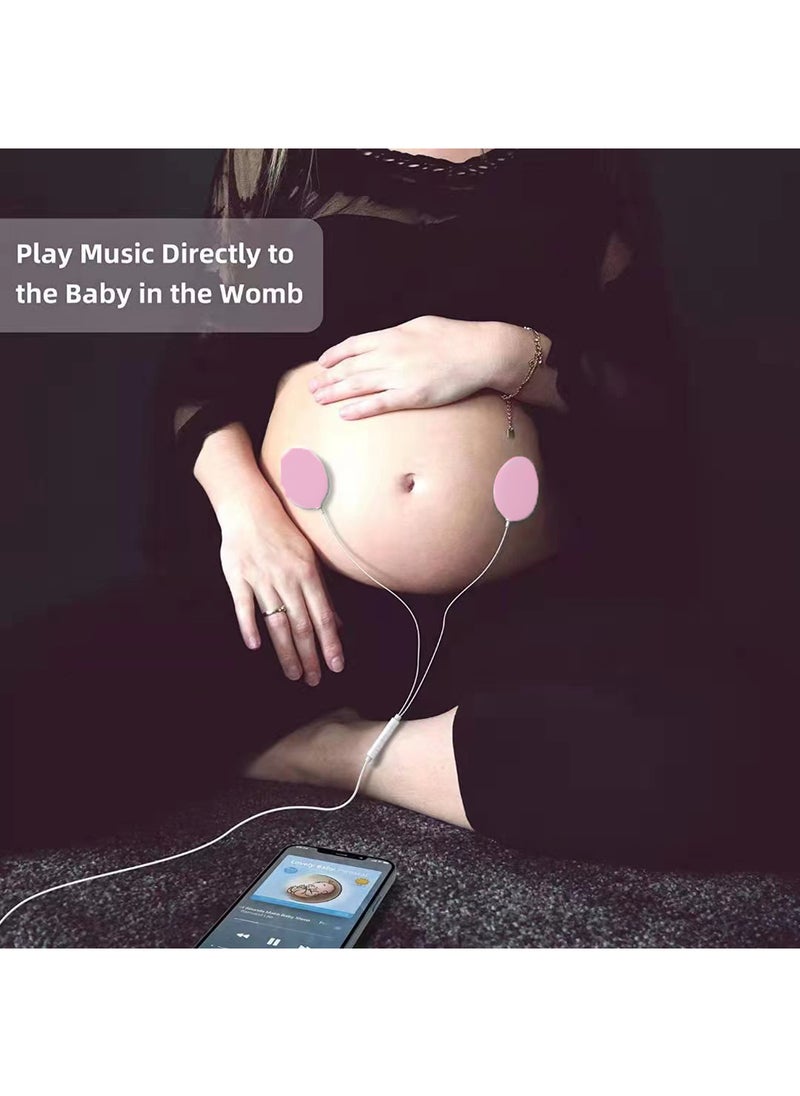Kidle - Baby Bump Headphones Pregnancy Belly Speaker with Type C Adapter, Plays Music to Baby Inside The Womb - Image 1