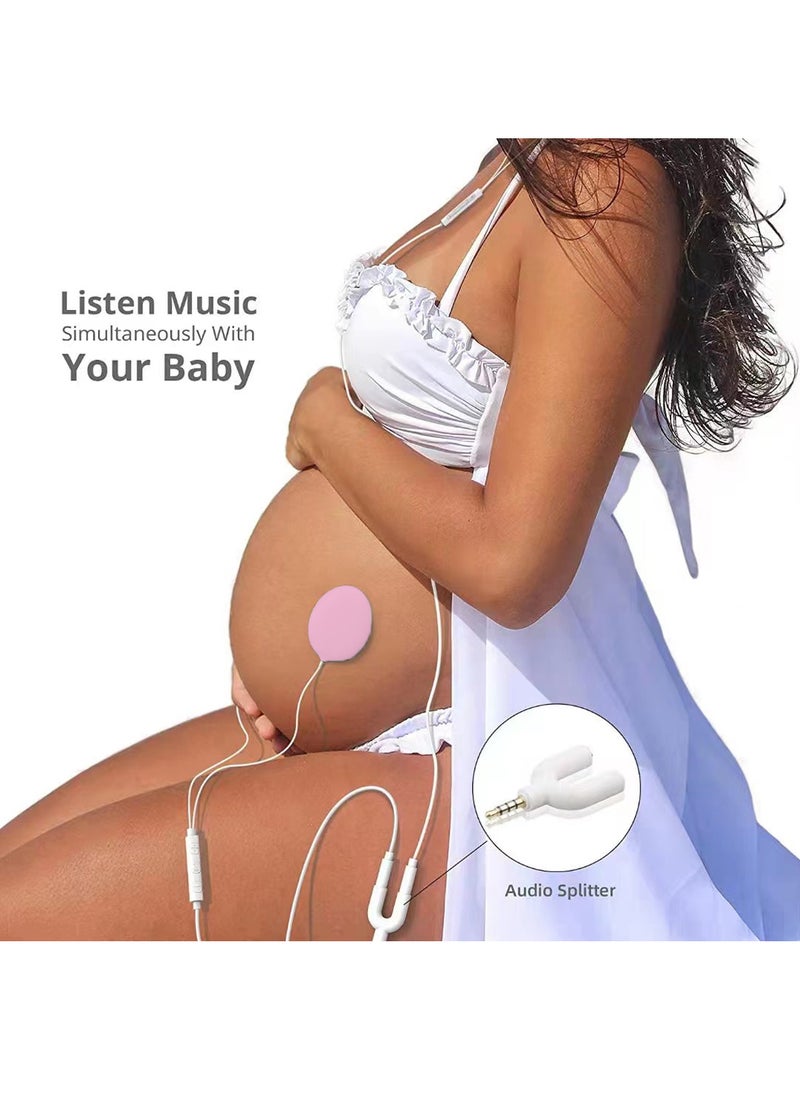 Kidle - Baby Bump Headphones Pregnancy Belly Speaker with Type C Adapter, Plays Music to Baby Inside The Womb - Image 1