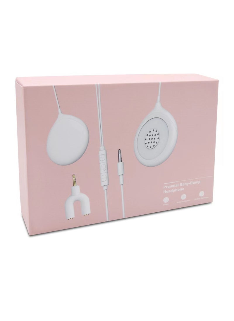 Kidle - Baby Bump Headphones Pregnancy Belly Speaker with Type C Adapter, Plays Music to Baby Inside The Womb - Image 1