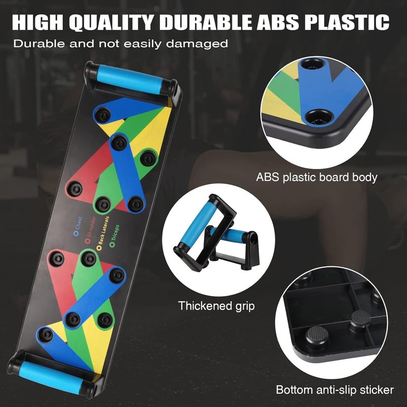 قبو سحري 9 in 1 Push Up Board - Multi-Functional Home Workout Equipment - Image 2