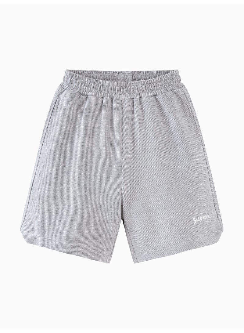 mini bala Boys Toddler Casual Elastic Waist Shorts Soft Breathable Lightweight Comfortable Summer New Style Loose - Fitting Daily Wear Children's Fashion Shorts - Image 4