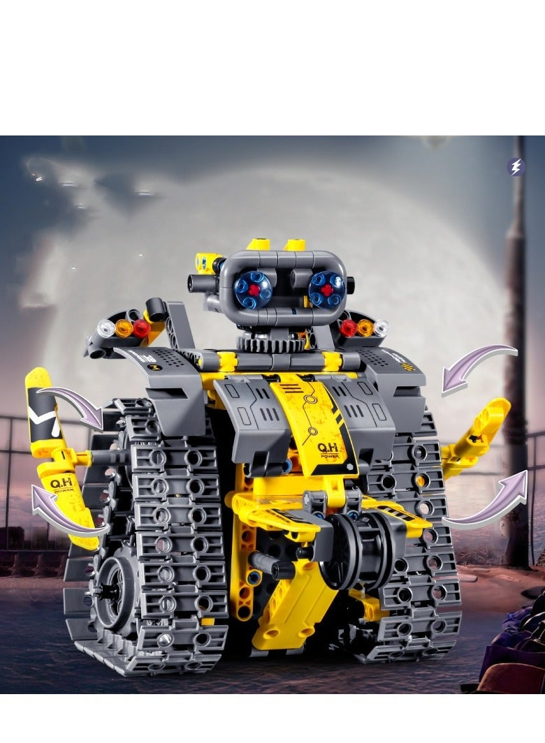 qihui Wally Robot Assembles Building Blocks - Image 5
