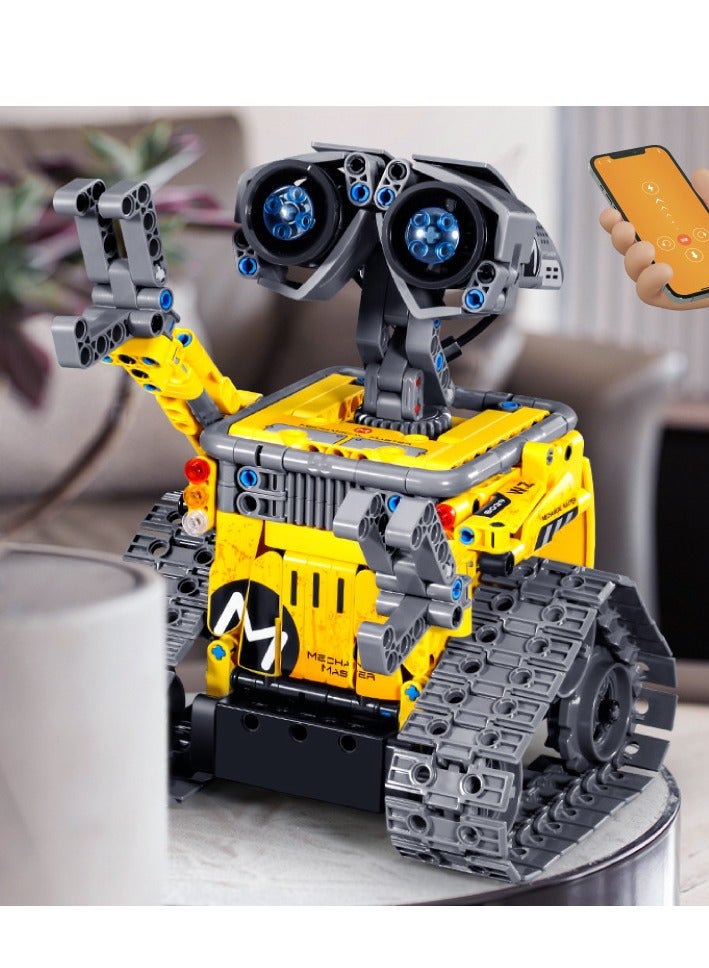 qihui Wally Robot Assembles Building Blocks - Image 3