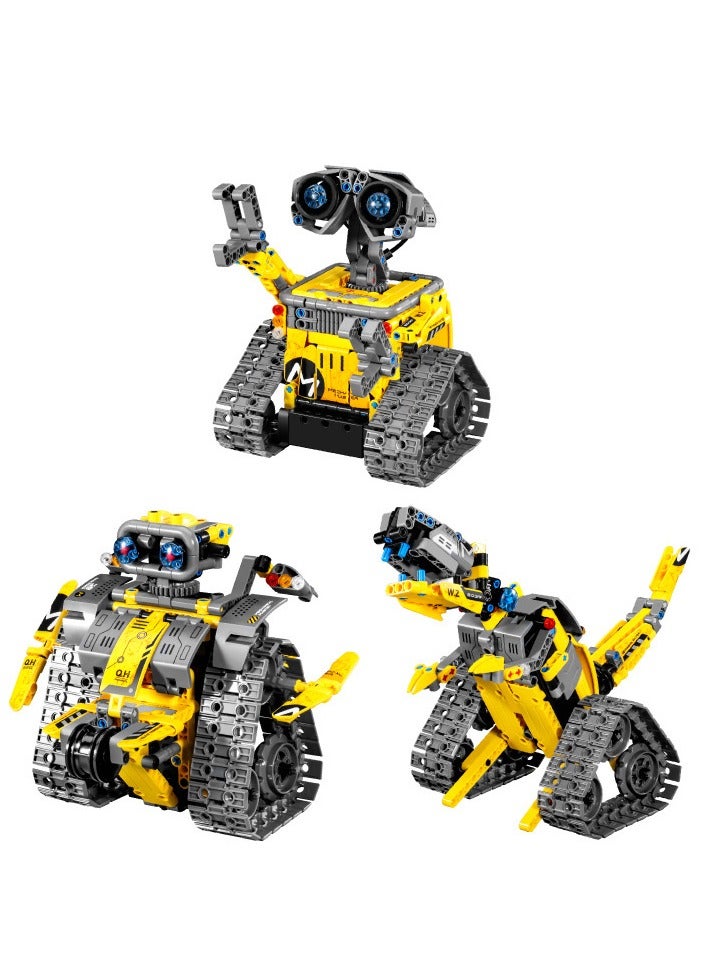 qihui Wally Robot Assembles Building Blocks - Image 2